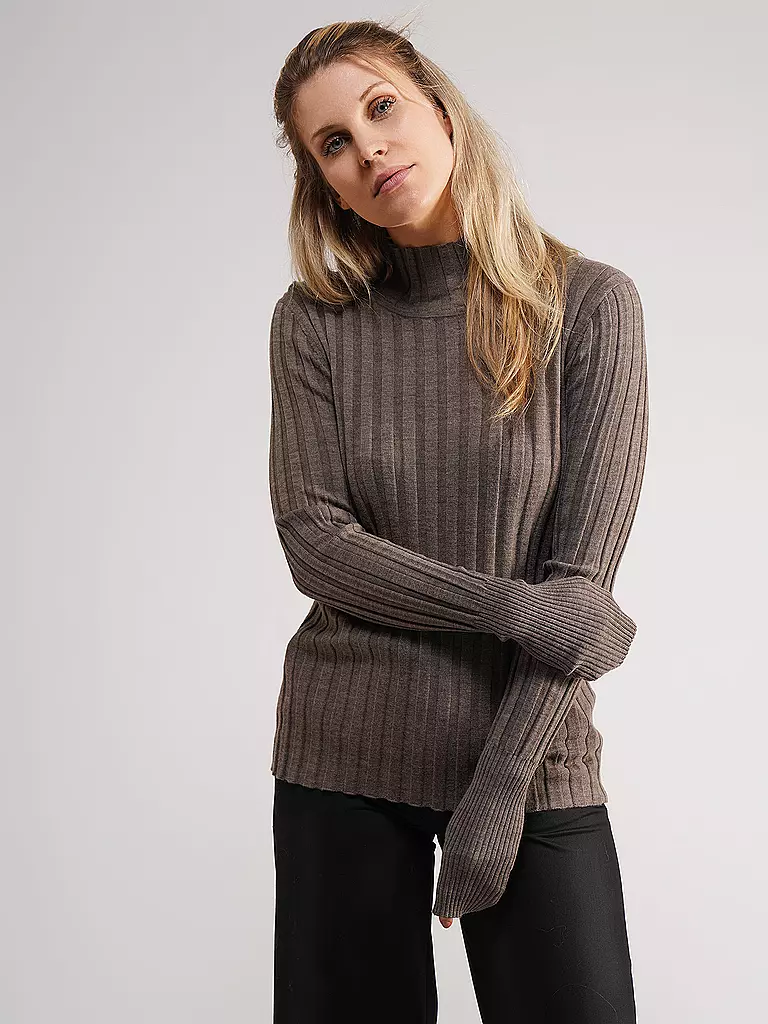 SEE BY CHLOE | Rollkragenshirt | beige