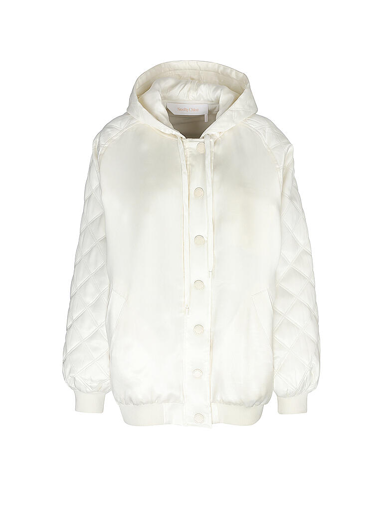 SEE BY CHLOE | Sweatjacke  | creme
