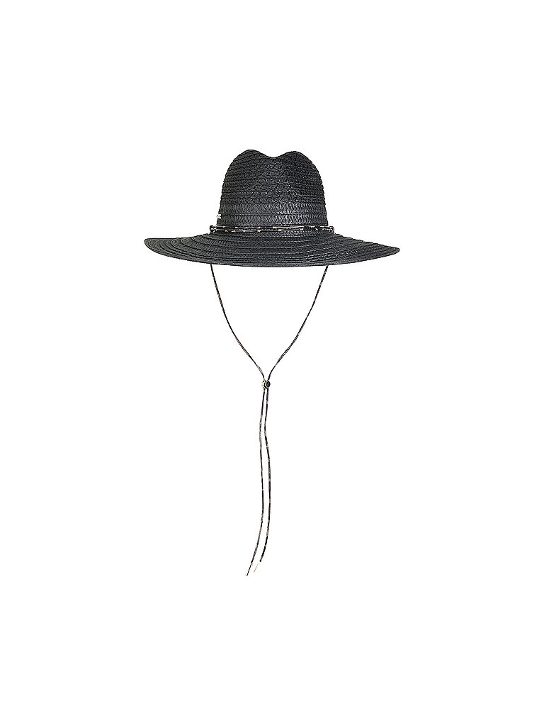 SEEBERGER Strohhut - Fedora schwarz