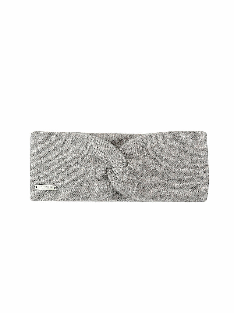 SEEBERGER Kaschmir Stirnband braun