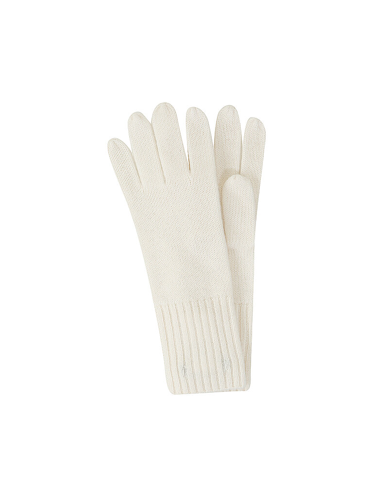 SEEBERGER Kaschmir Handschuhe creme