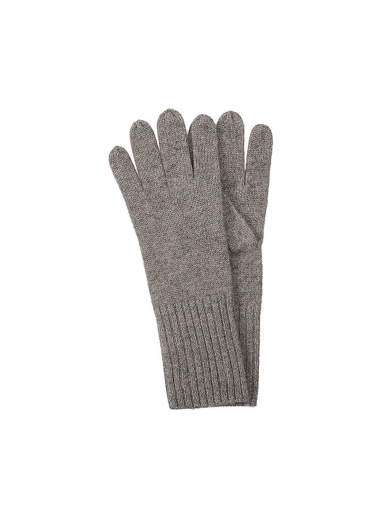 SEEBERGER Kaschmir Handschuhe braun