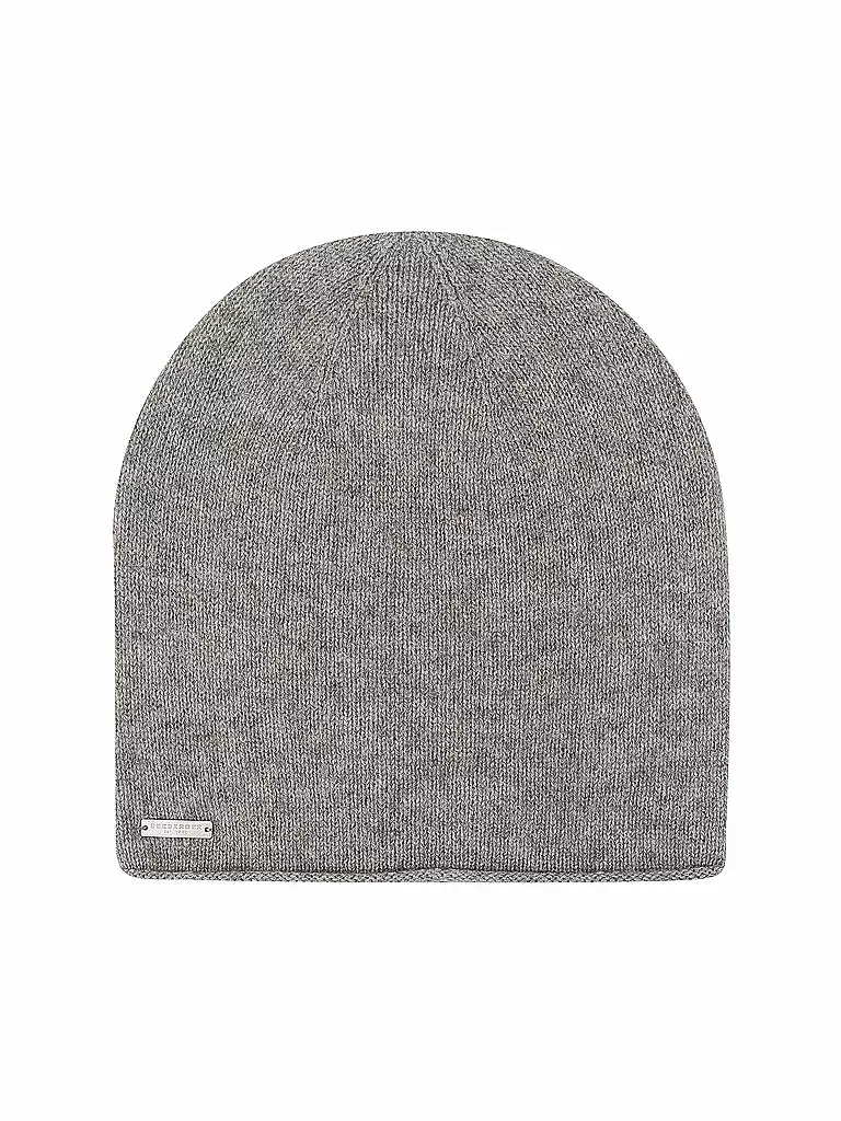 SEEBERGER | Kaschmir Mütze - Haube | braun