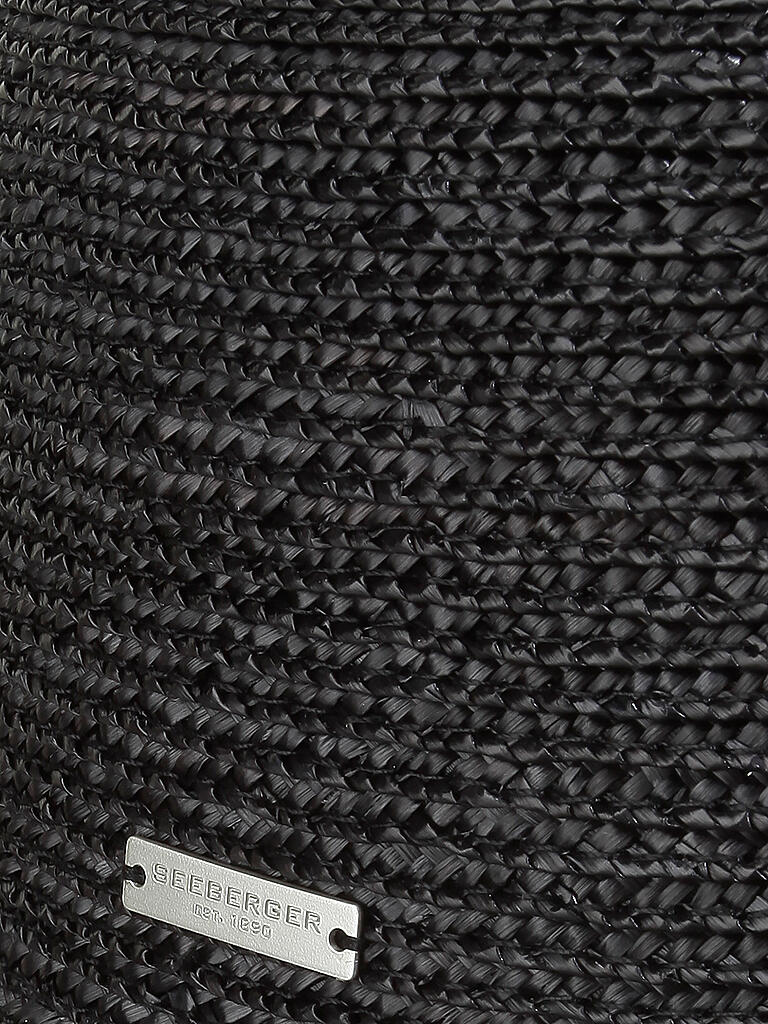 SEEBERGER | Strohhut - Glocke | schwarz