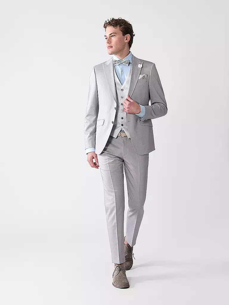 SEIDENFALTER | Set Fliege und Stecktuch PRINCE BOWTIE | grün