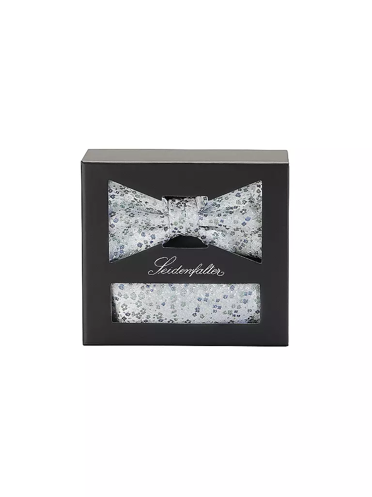 SEIDENFALTER | Set Fliege und Stecktuch | mint