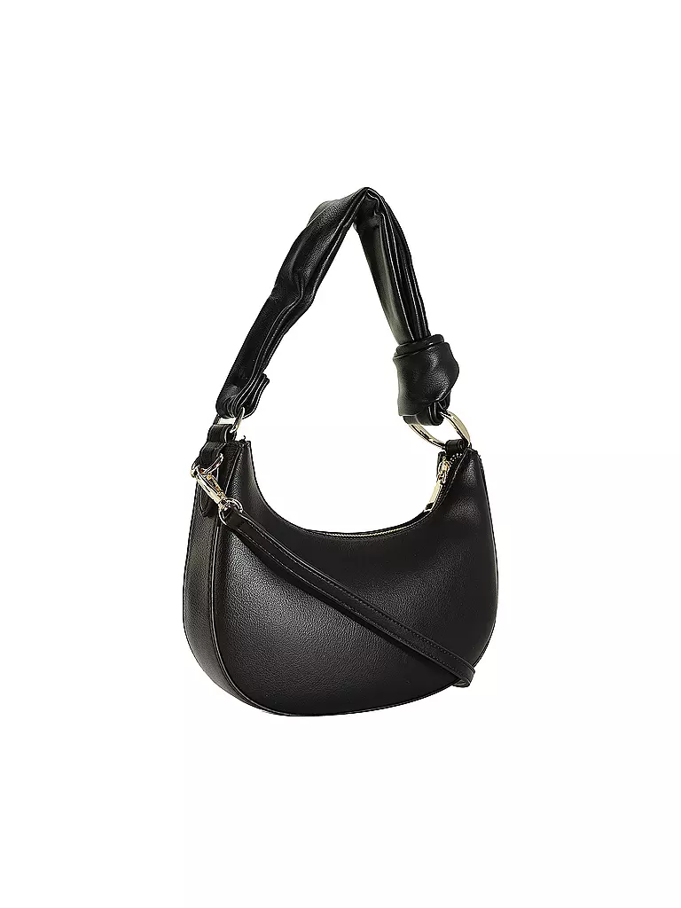 SEIDENFELT | Tasche - Hobo Bag LENE | schwarz