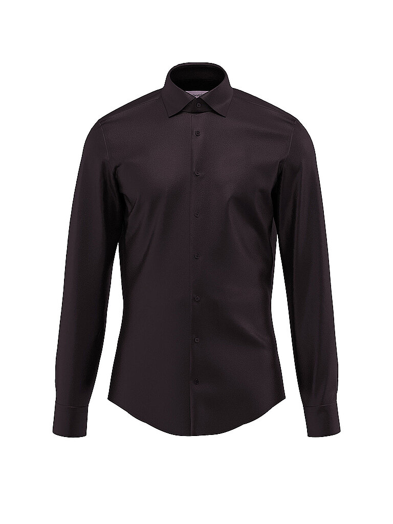 SEIDENSTICKER Business Hemd Slim Fit schwarz | 38