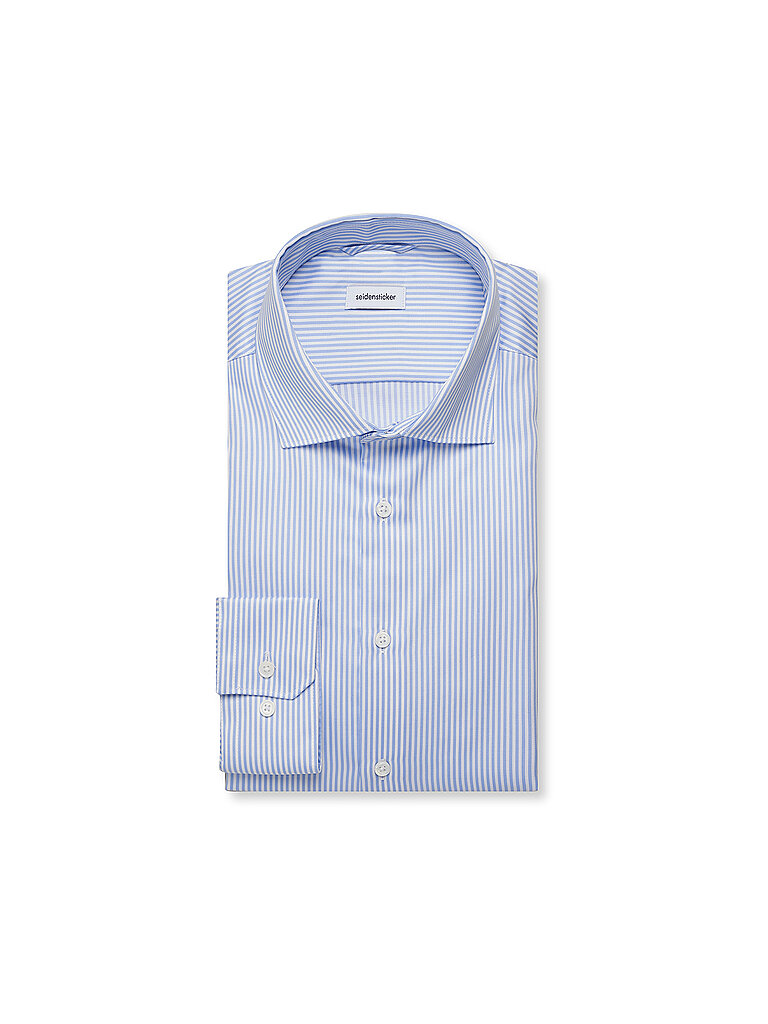 SEIDENSTICKER Hemd Regular Fit hellblau | 39