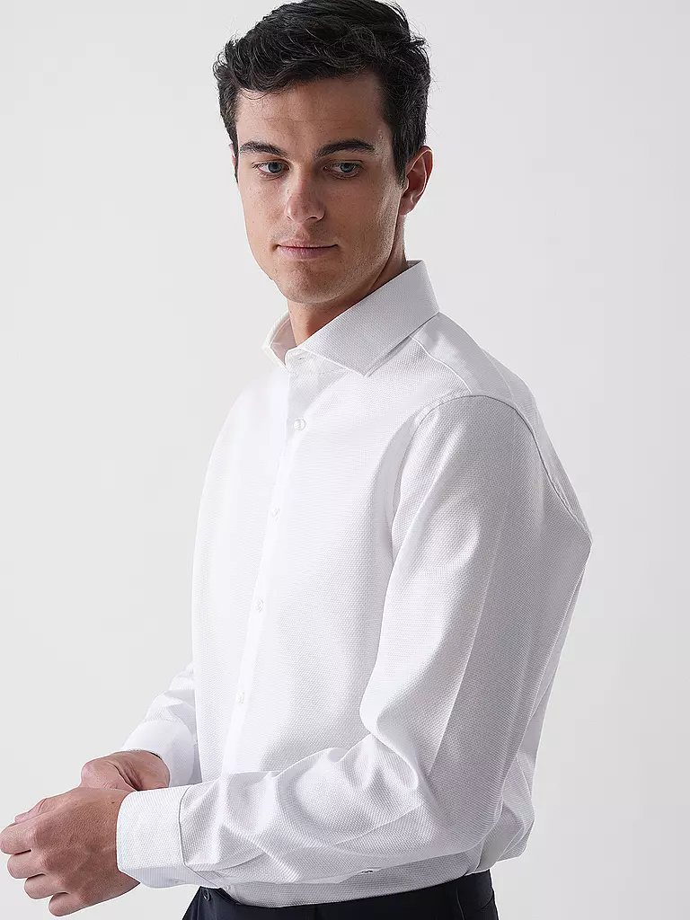 SEIDENSTICKER | Business Hemd Shaped Fit | weiss