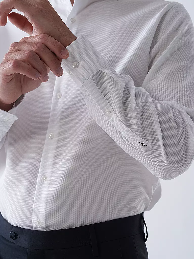 SEIDENSTICKER | Business Hemd Shaped Fit | weiss