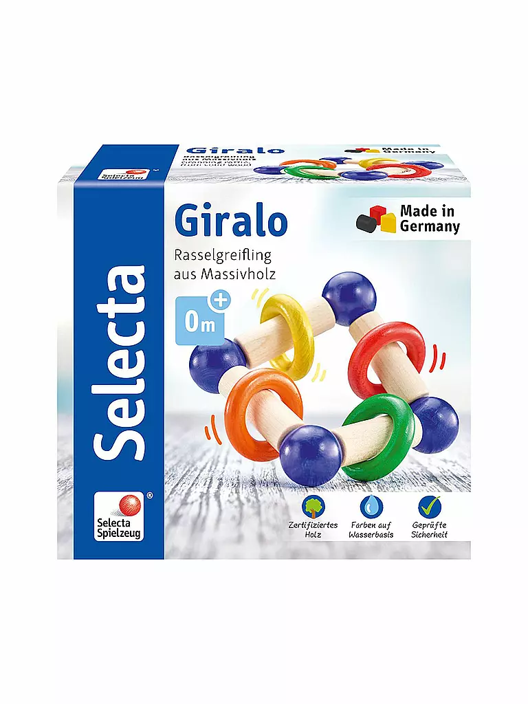 SELECTA | Greifling Giralo 12cm | keine Farbe