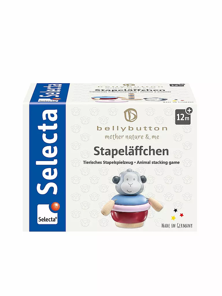 SELECTA | Stapeläffchen, 9 cm | keine Farbe