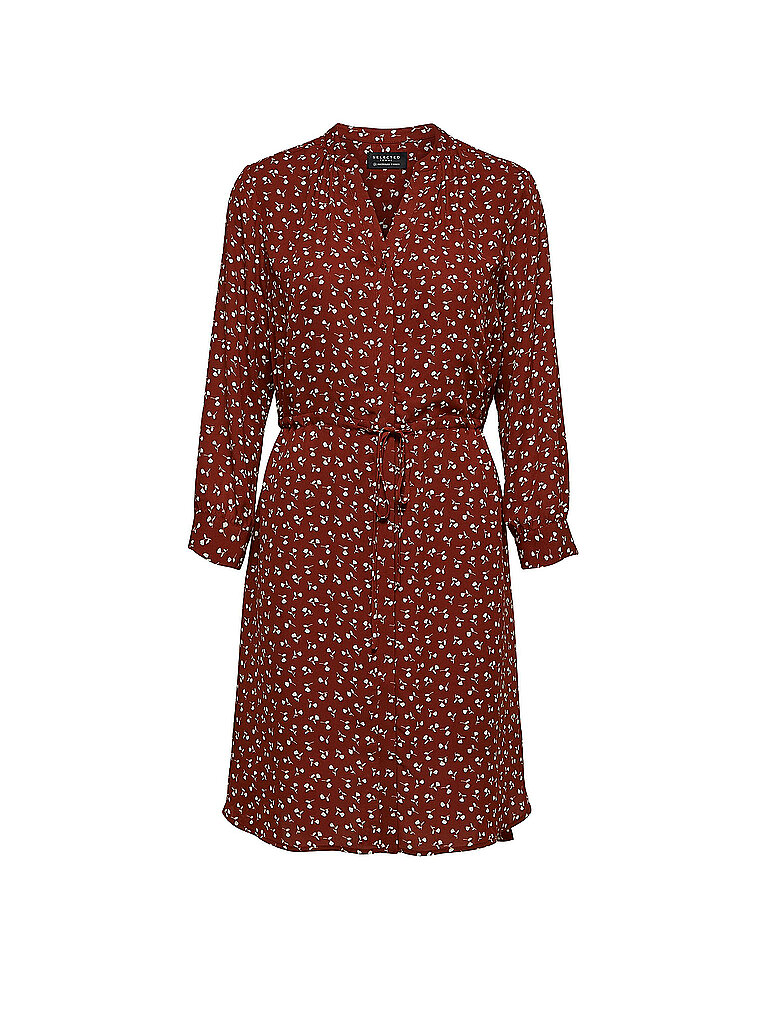SELECTED FEMME Kleid SLFDAMINA braun | 40