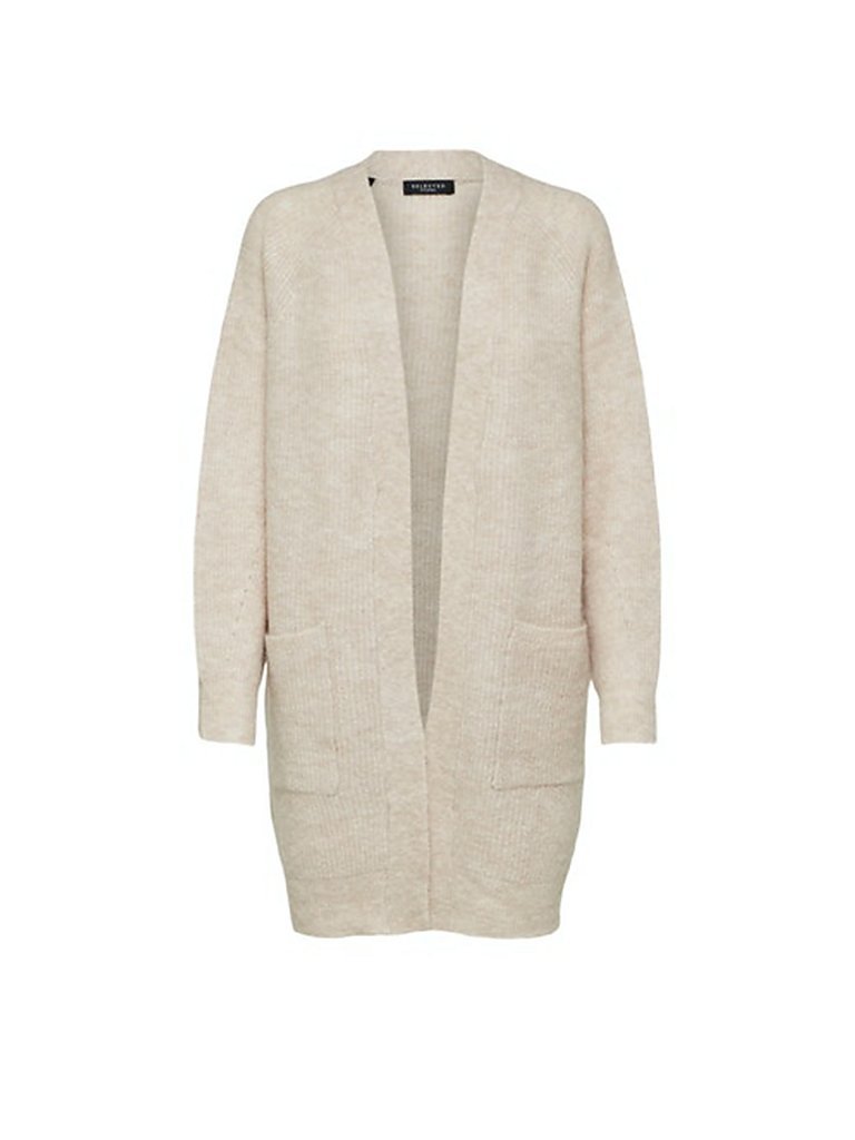 SELECTED FEMME Strickweste  SLFLULU  creme | M