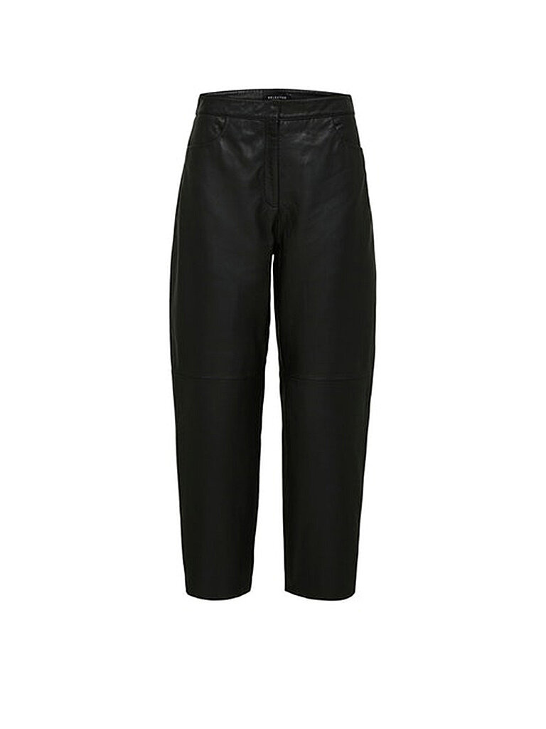 SELECTED FEMME Lederculotte  SLFAGNES  schwarz | 34