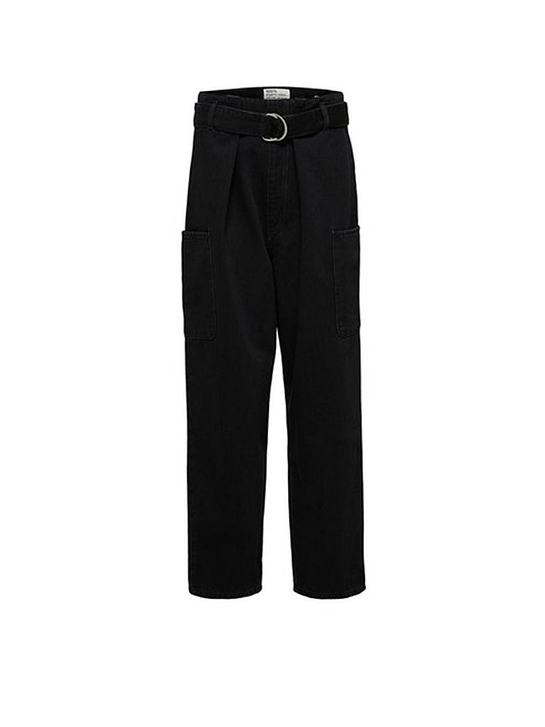 SELECTED FEMME Hose Highwaist  SLFDORA  7/8 schwarz | 27