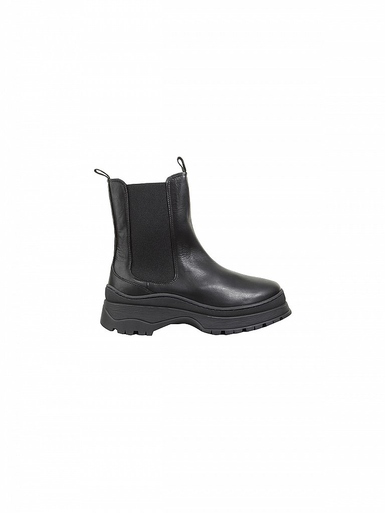 SELECTED FEMME Lederstiefelette  SLFLUCY  schwarz | 37