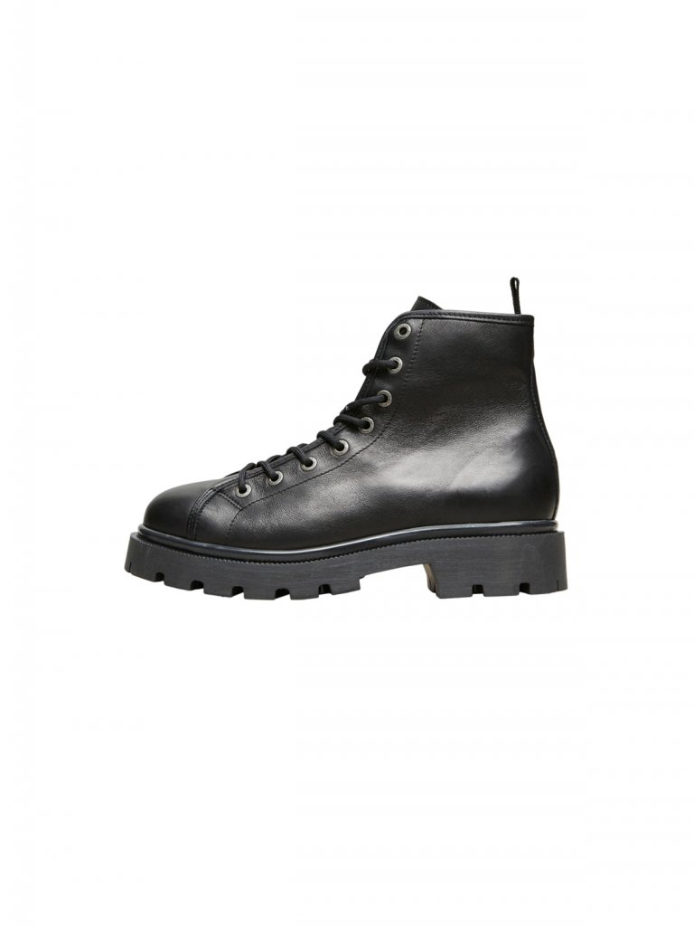 SELECTED FEMME Schnürstiefel schwarz | 36