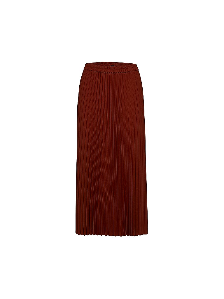 SELECTED FEMME Plisseerock SLFALEXIS braun | 38