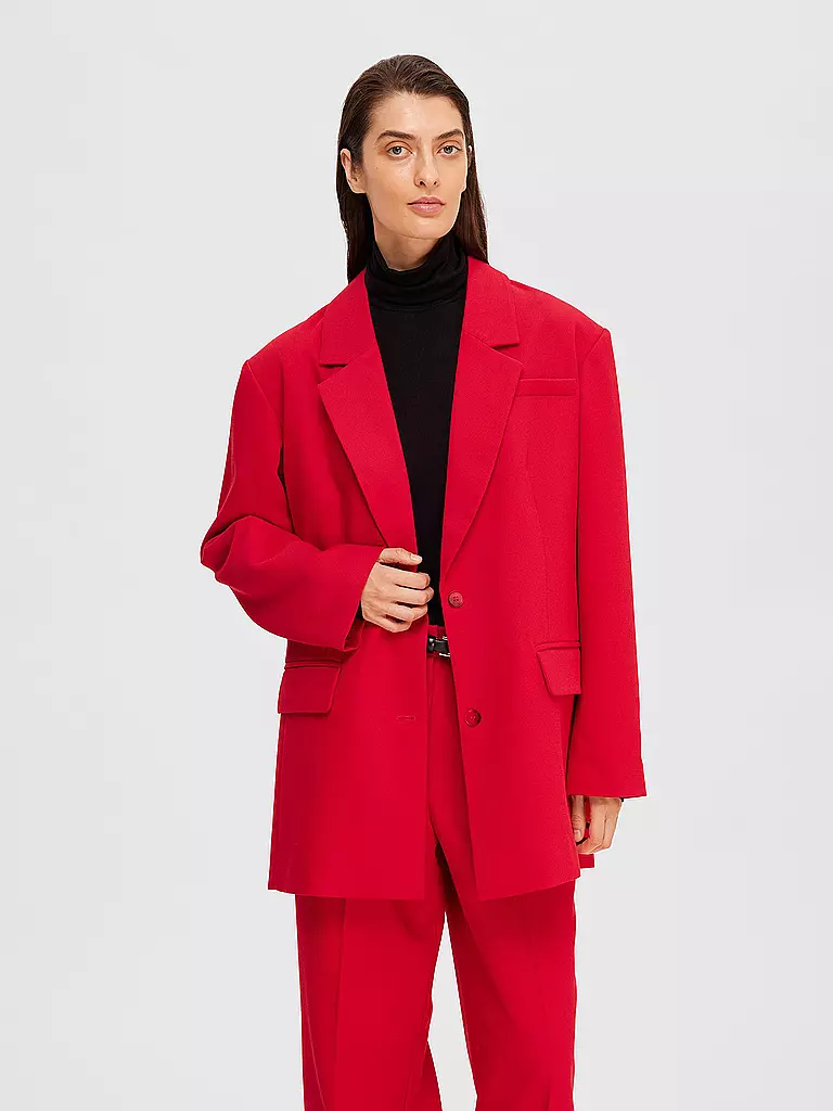 SELECTED FEMME | Blazer Oversized Fit  SLFMAGGIE | rot