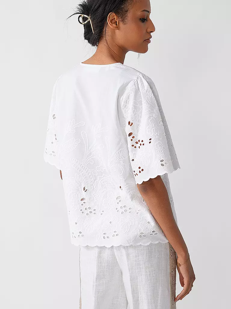 SELECTED FEMME | Bluse SLFDAHLIA BRODERI | schwarz