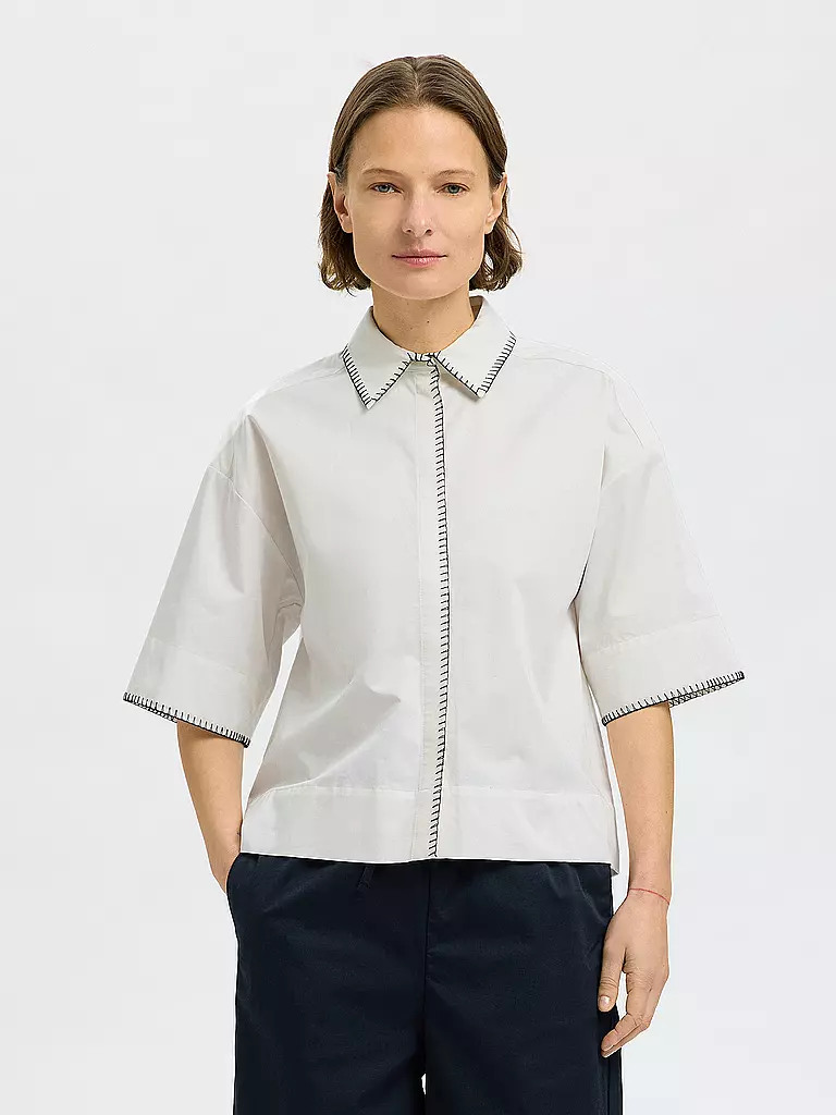 SELECTED FEMME | Bluse SLFFIA | weiss