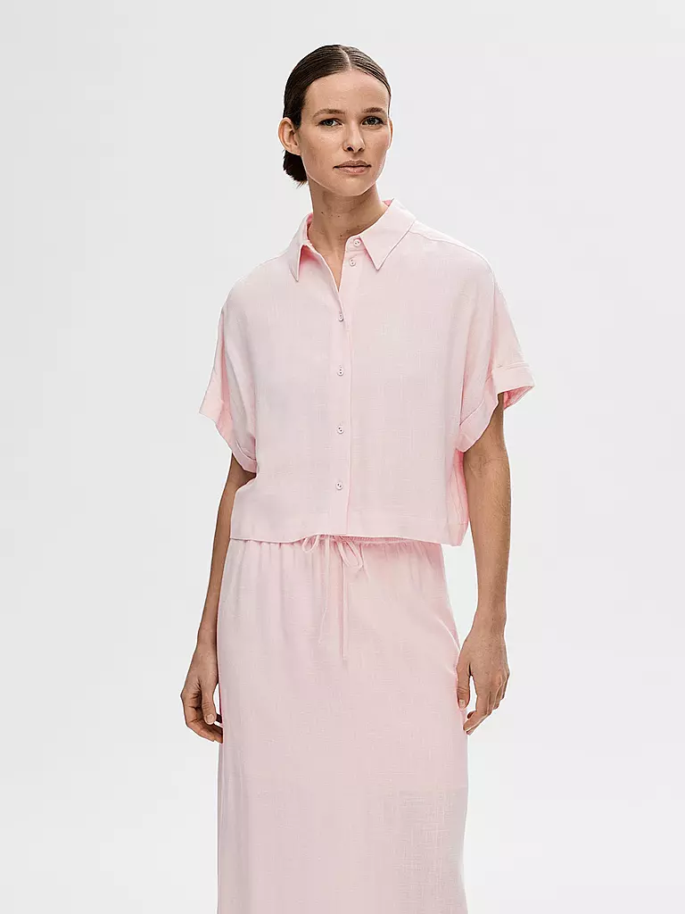 SELECTED FEMME | Bluse SLFIVA | rosa