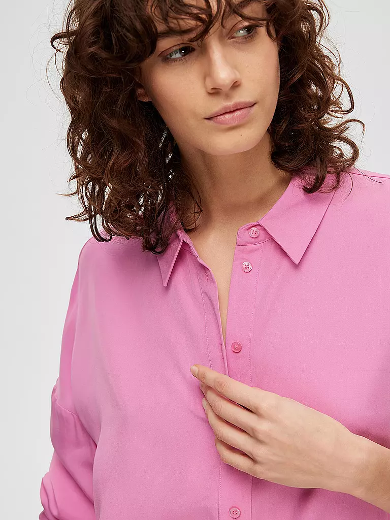 SELECTED FEMME | Bluse SLFSANNI  | rosa