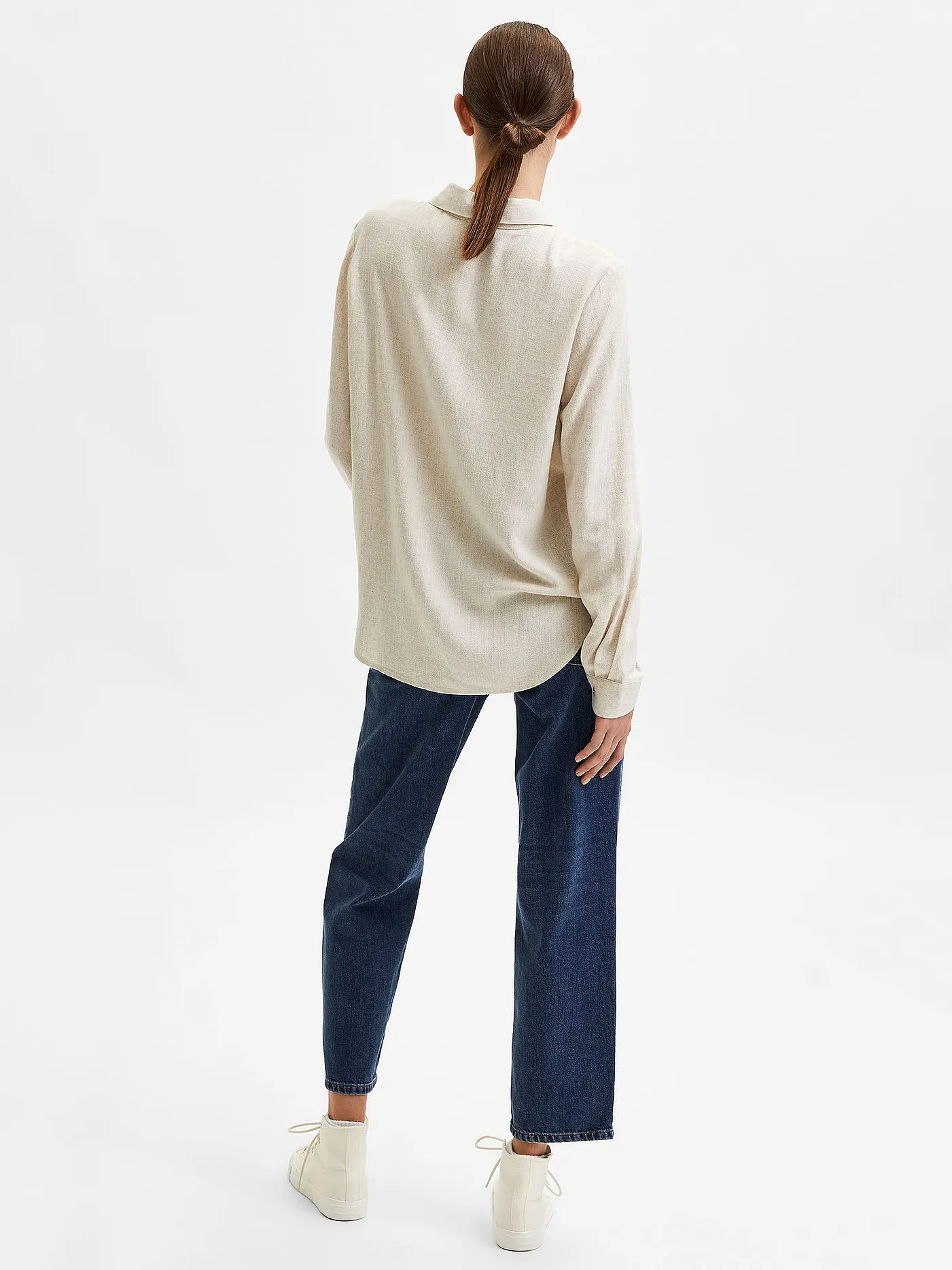 SELECTED FEMME | Bluse SLFVIVA  | creme