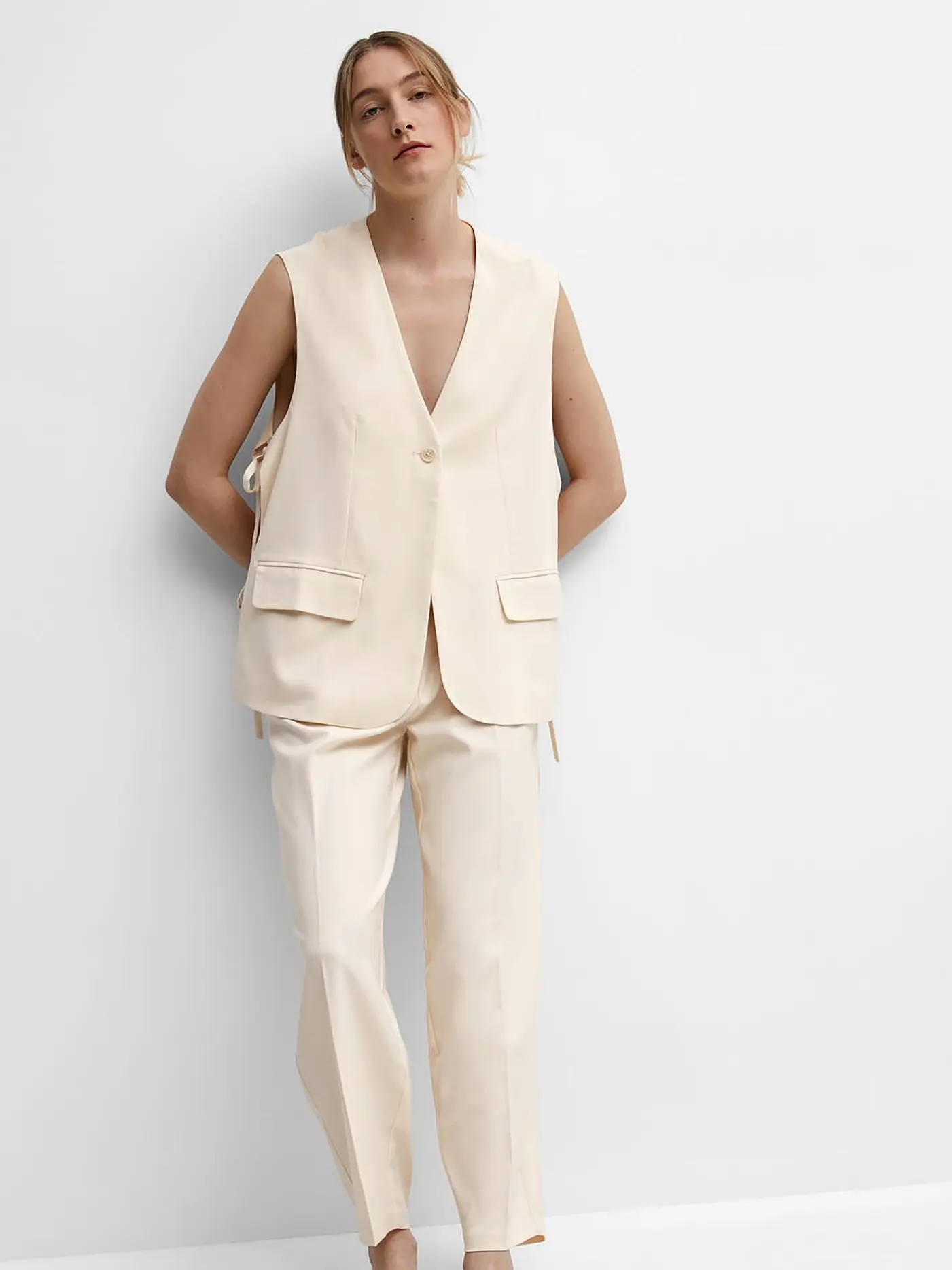 SELECTED FEMME | Businesshose SLFSELFINA | creme