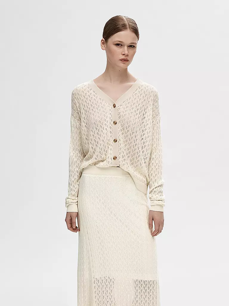 SELECTED FEMME | Cardigan SLFAGNY | creme