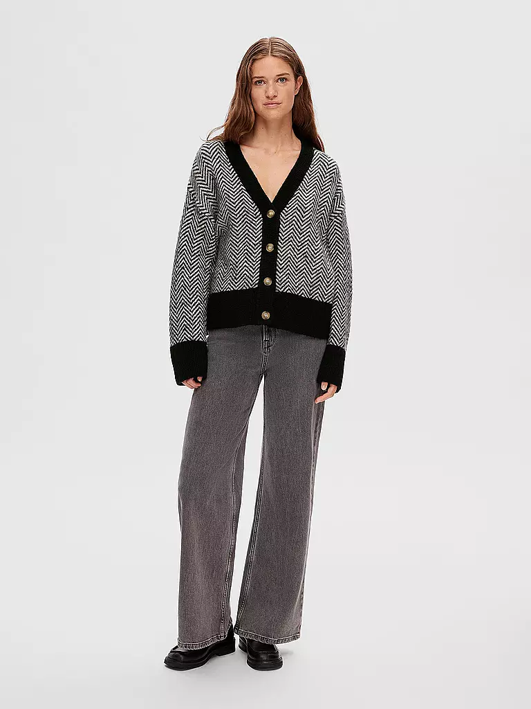 SELECTED FEMME | Cardigan SLFHERI | schwarz