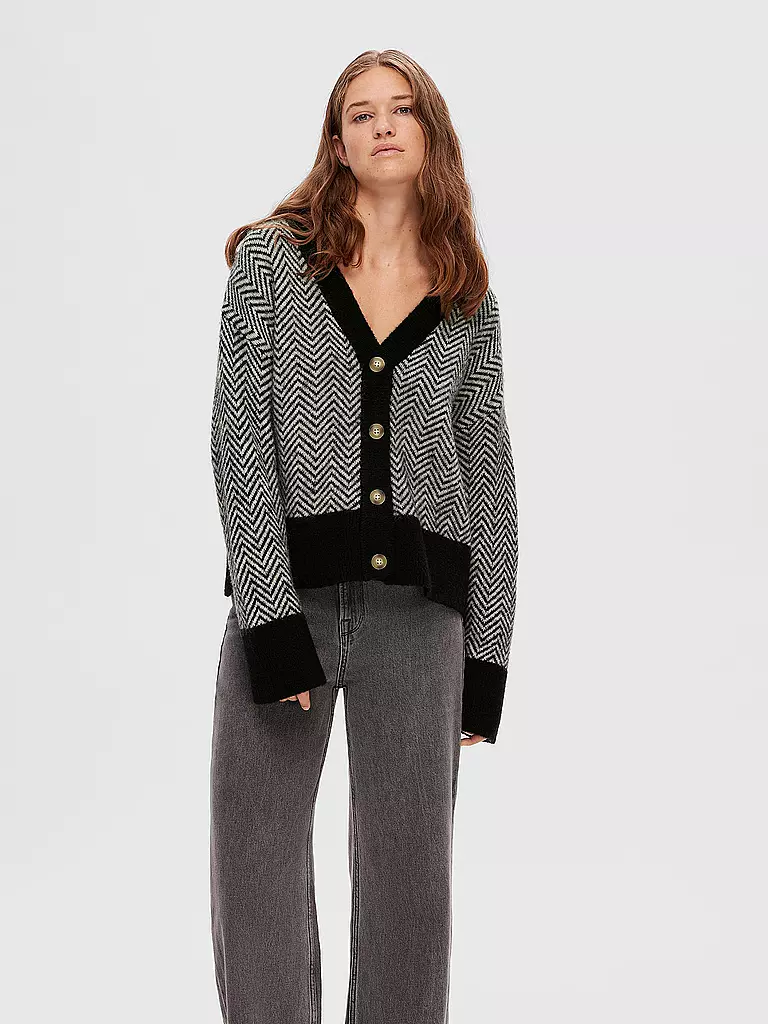 SELECTED FEMME | Cardigan SLFHERI | schwarz
