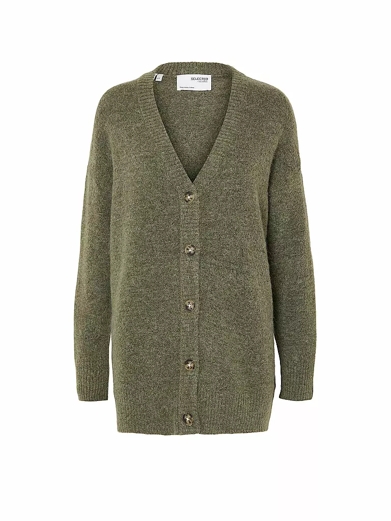 SELECTED FEMME | Cardigan SLFMALINE  | olive