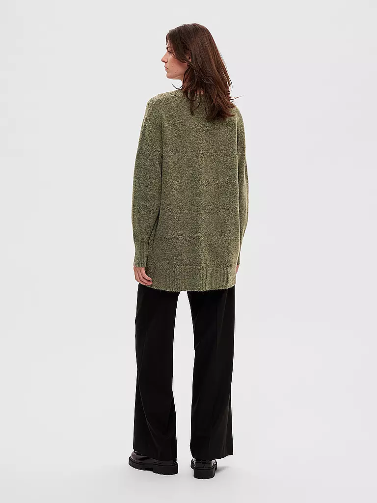 SELECTED FEMME | Cardigan SLFMALINE  | olive