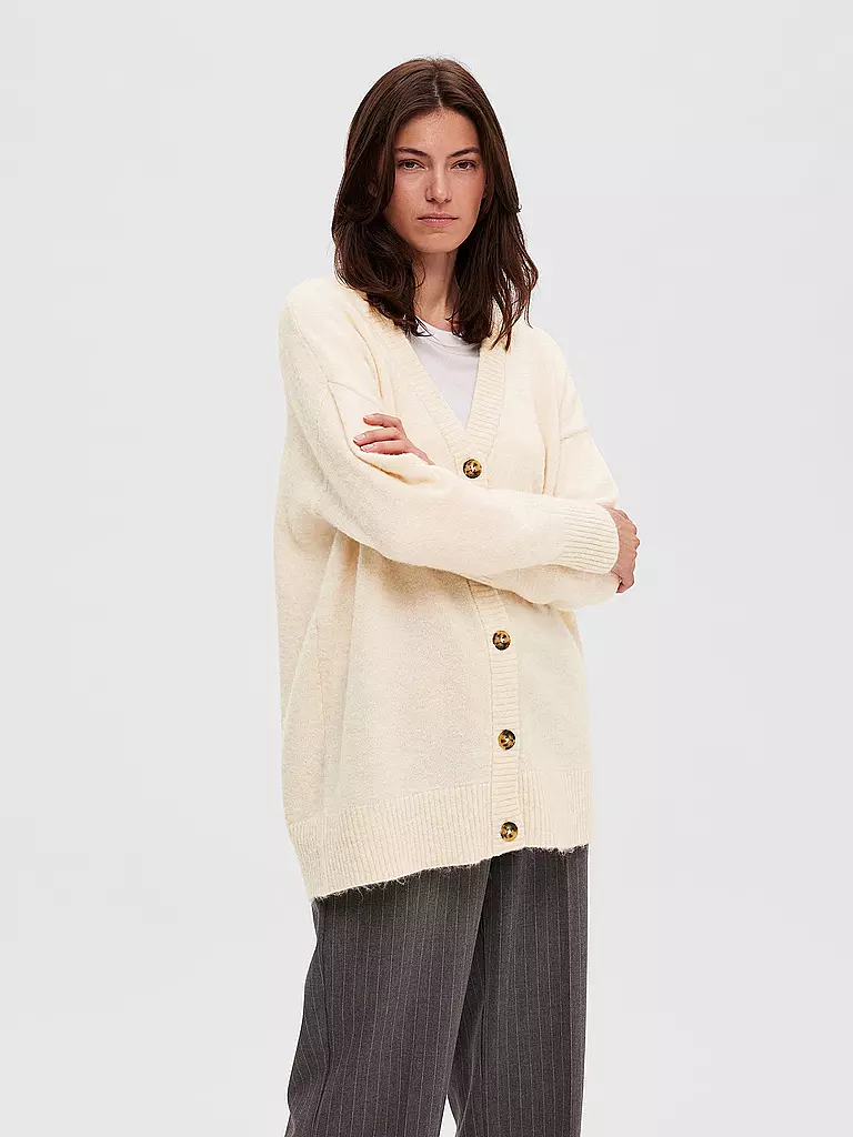 SELECTED FEMME | Cardigan SLFMALINE  | beige