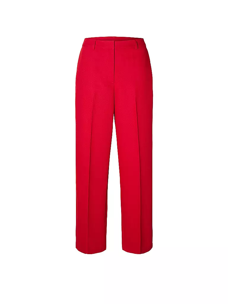 SELECTED FEMME | Highwaist Businesshose  SLFELIANA-MAGGIE | rot