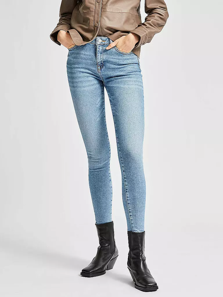 SELECTED FEMME | Jeans Skinny Fit " SLFSOPHIA " | blau