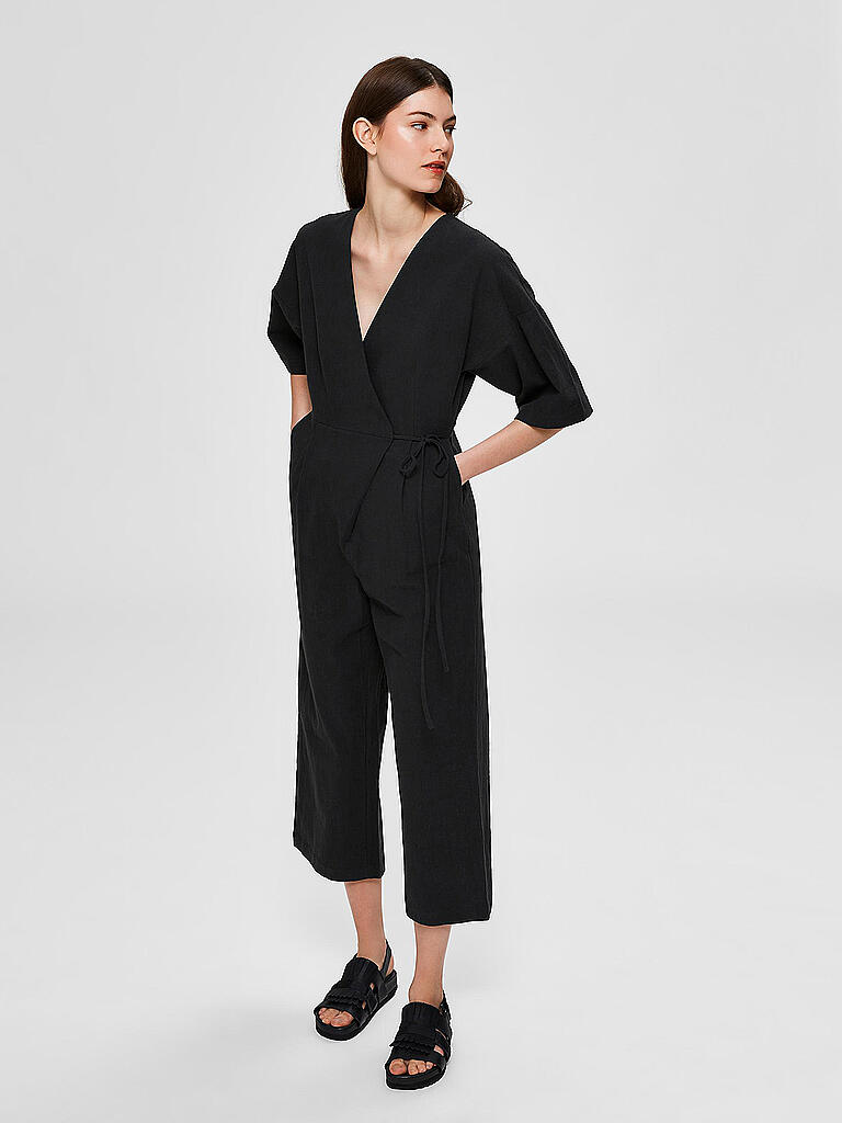 SELECTED FEMME | Jumpsuit "SLFMALVINA" | schwarz