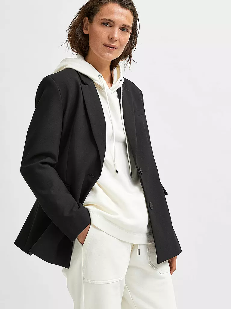SELECTED FEMME | Kapuzensweater - Hoodie SLFSTASIE  | creme