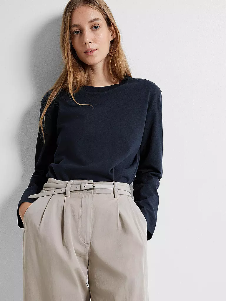 SELECTED FEMME | Langarmshirt SLFESSENTIAL | schwarz