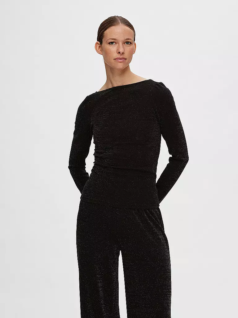 SELECTED FEMME | Langarmshirt | schwarz