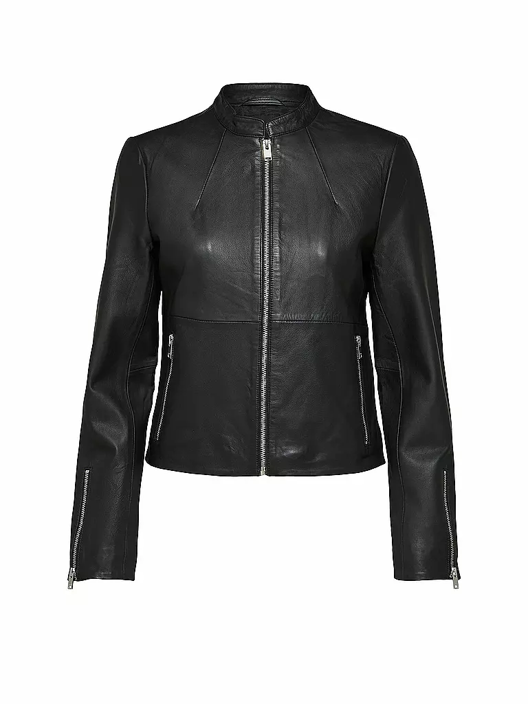 SELECTED FEMME | Lederjacke " SLFIBI " | schwarz