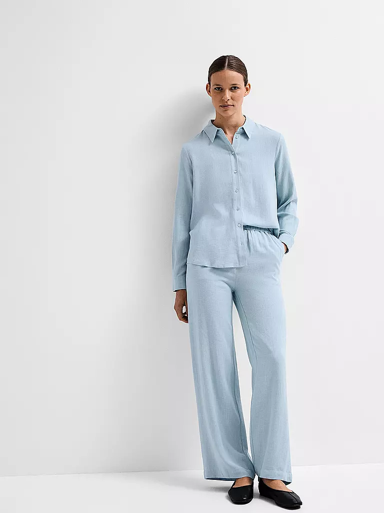 SELECTED FEMME | Leinenhose Jogging Fit  SLFVIVA-GULIA | olive