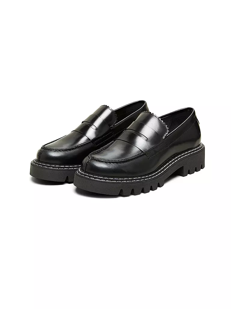 SELECTED FEMME | Loafer SLFVEGA  | schwarz