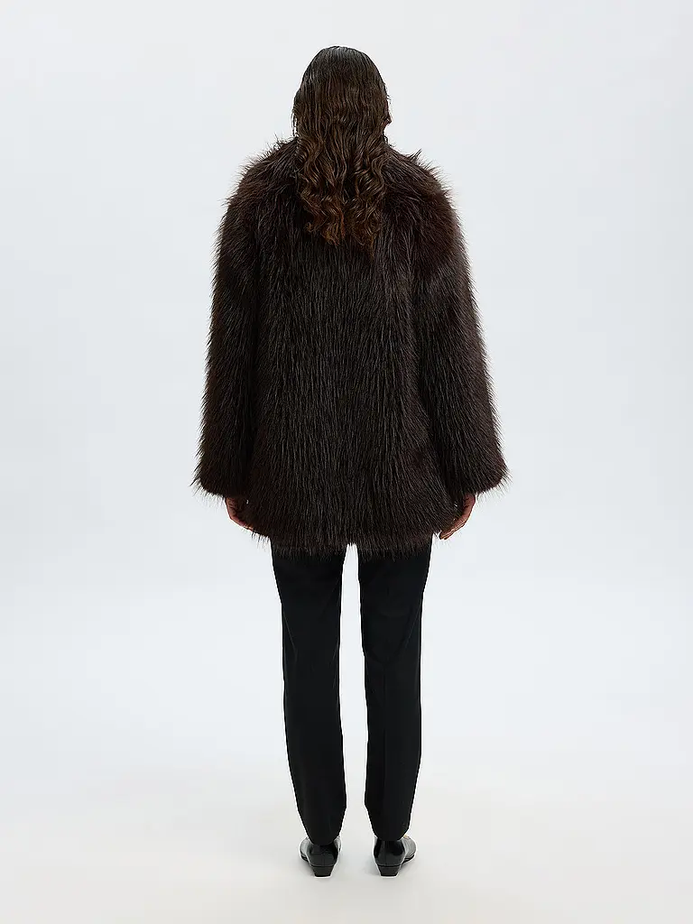 SELECTED FEMME | Mantel in Felloptik SLFBREA | 