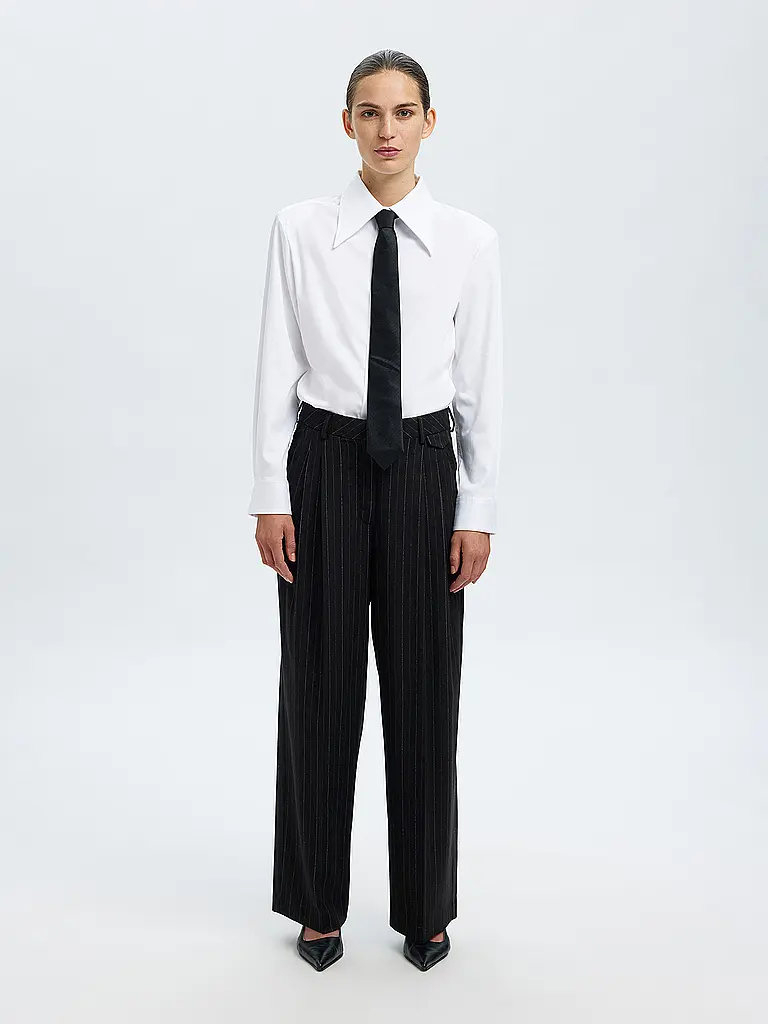 SELECTED FEMME | Marlenehose SLFMALIA MANTECO | schwarz