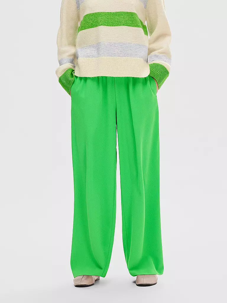 SELECTED FEMME | Marlenehose SLFTINNI Relaxed Fit | hellblau