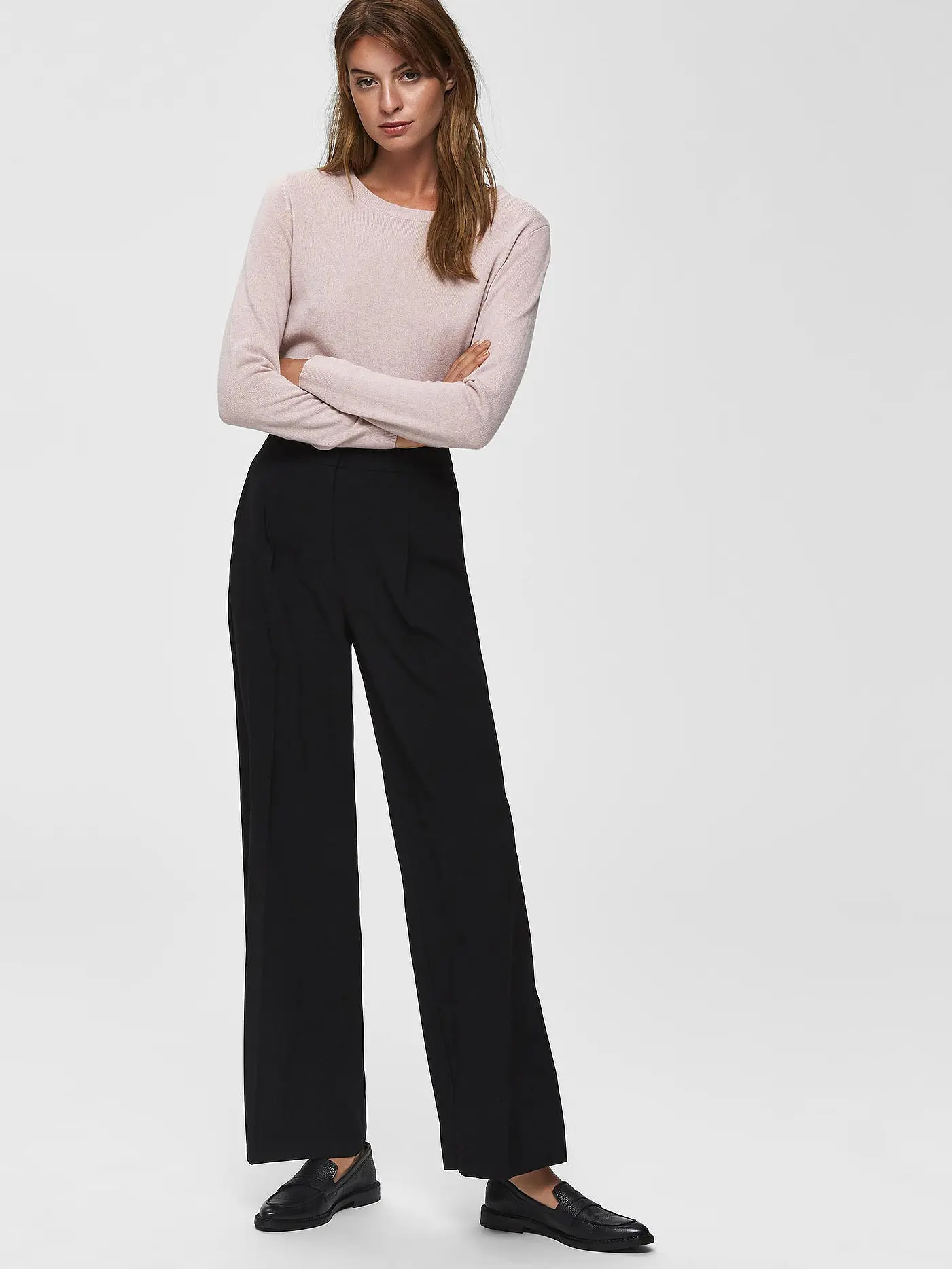 SELECTED FEMME | Marlenehose SLFTINNI | schwarz